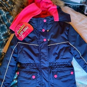 ❌SOLD❌ Pink Platinum Kids Snow Jacket